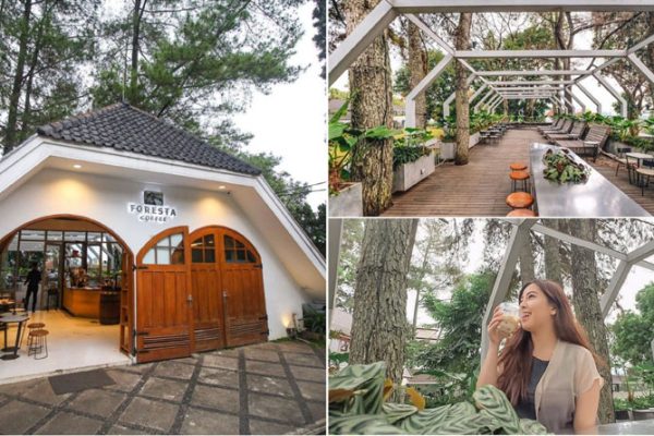 Foresta Coffee, Tempat Ngopi Asik dan Nyaman di Tengah Hutan Pinus Bandung Foresta Coffee