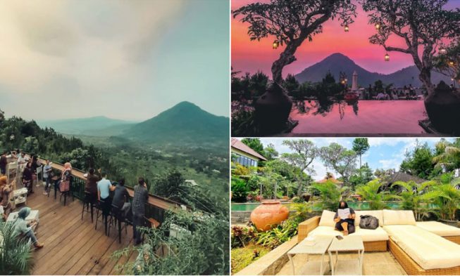 Menikmati Keindahan Pegunungan Bogor Dengan Pemandangan Yang Mempesona Di Resto Villa Aman D Sini Sentul Bogor