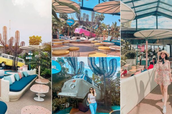 Picknick Kaliki Bandung, Cafe Rooftop Bandung dengan Banyak Spot Foto Kece Picknick Kaliki