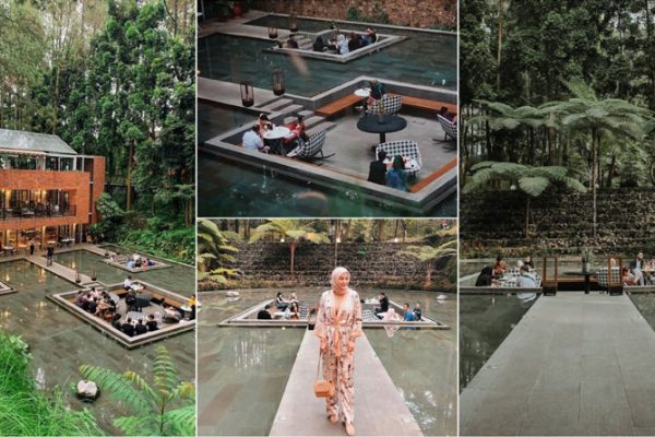 The Lake House, Resto Unik di Bogor yang Berada di Tengah Kolam – Bikin Betah, Asli! The Lake House