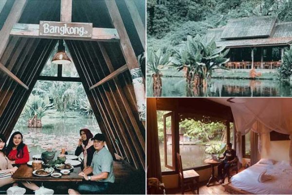 Imah Seniman Lembang | Resto Sekaligus Resort yang Tenang dengan Pemandangan Telaga dan Pepohonan yang Rindang imah seniman lembang