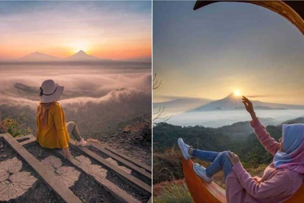 Bukit Gondopuro Wangi, Wisata Tersembunyi yang Menyimpan Keindahan Sunset yang Mempesona bukit gondopuro wangi