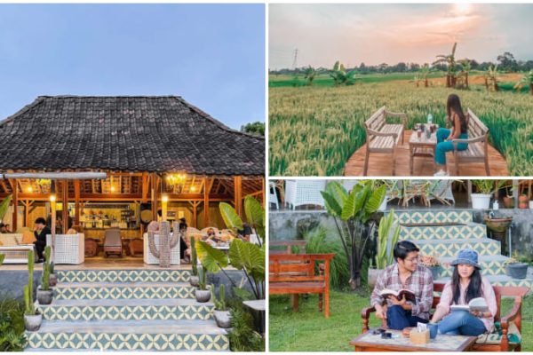 Tepi Sawah Coffee Eatery, Tempat Bersantai dan Nongkrong Tepi Sawah yang Super Cozy di Jogjakarta
